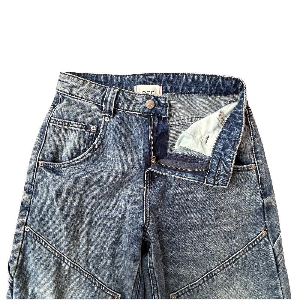 BDG Bella Baggy Carpenter Jeans Size 24 Double Knee Utility Y2K Skater Grunge - Picture 7 of 13